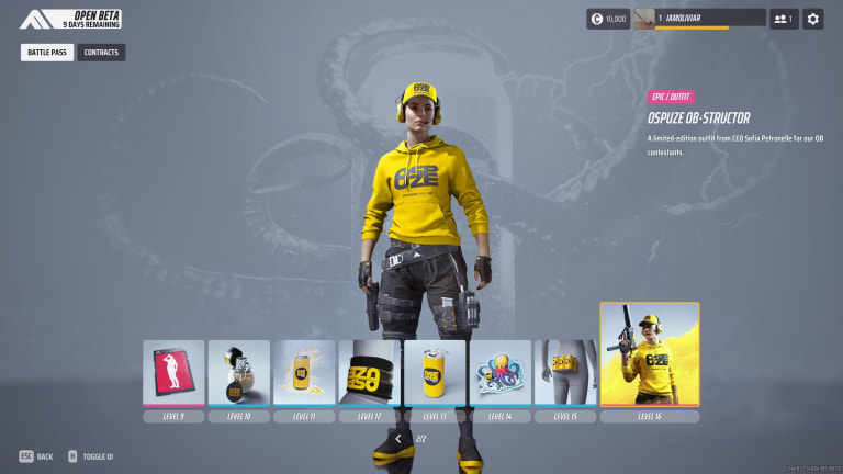 The Finals Open Beta Battle Pass Rewards Revealed